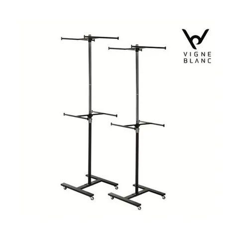 1+1세트빈블랑회전행거360애쉬블랙