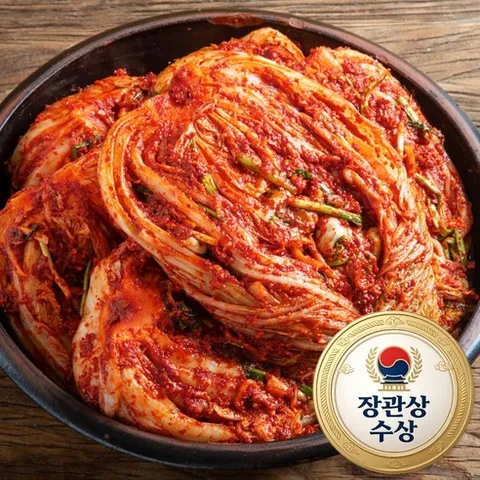 [장관상수상] 국내산100% 포기김치 HACCP인증 당일제조, 1개, 3kg