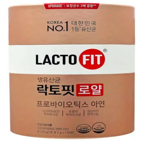 종근당건강 락토핏 로얄 트레이더스 120포 1개