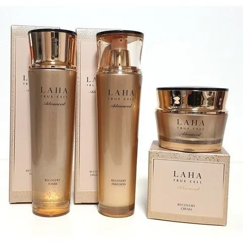 이자녹스 라하 트루셀 기초 3종 (토너 + 에멀젼 +크림), 1세트