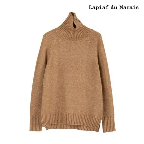 라삐아프 25FW 시그니처 터틀넥 풀오버 4종