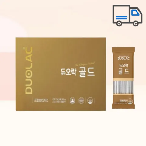 듀오락 골드 프로바이오틱스 유산균 약국전용 130포, 2.5g, 130개