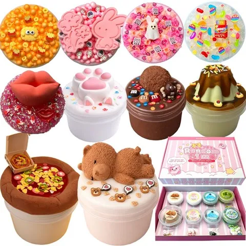 말랑코코 슬라임 5종 대용량 랜덤 박스 선물 패키지 250g, 1개