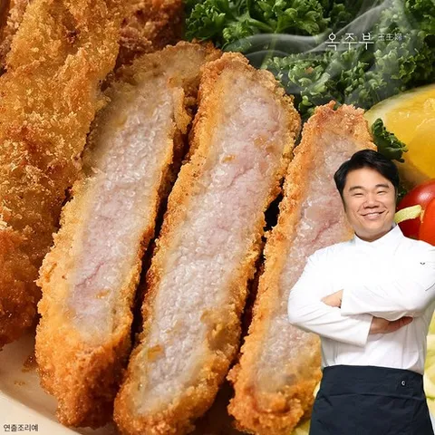 옥주부 안심 돈까스 10팩 + 돈까스 소스 10팩, 10개, 130g