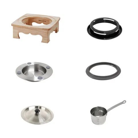 굿밥 미니압력밥솥 국내산 누룽지밥솥 추가구성, 4인 실리콘패킹, 1개, 그레이, 1ml