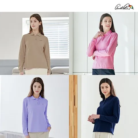 아놀드파마 여성 기능성 카라티셔츠