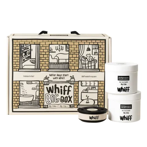 위프 탈취제 BiG Box 빅박스 선물세트 WHIFF 집들이선물 집안 차안 냄새 제거