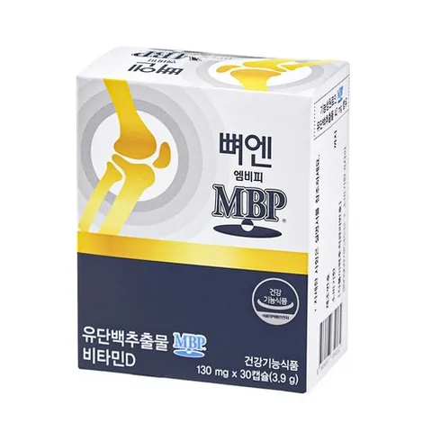 뼈엔 엠비피 MBP 30캡슐, 30정, 2개