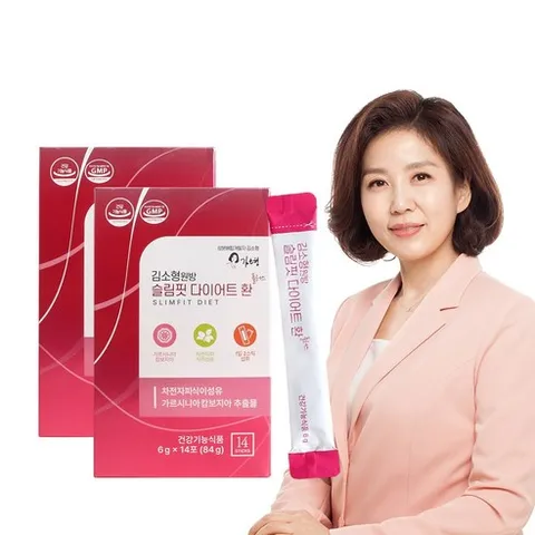 헤밀레 김소형원방 슬림핏 다이어트환 플러스, 84g, 2개