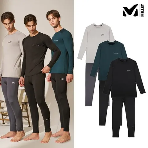 라스트재고 (이월)[밀레] 엑스트라 웜웨어 남성 상하의 6종 세트