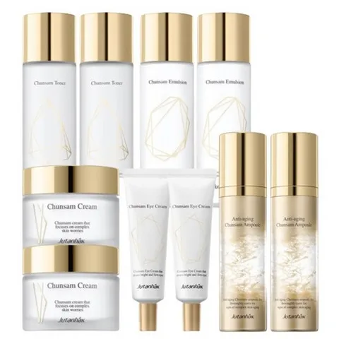 한국화장품 쥬단학 천삼 5종 기초세트