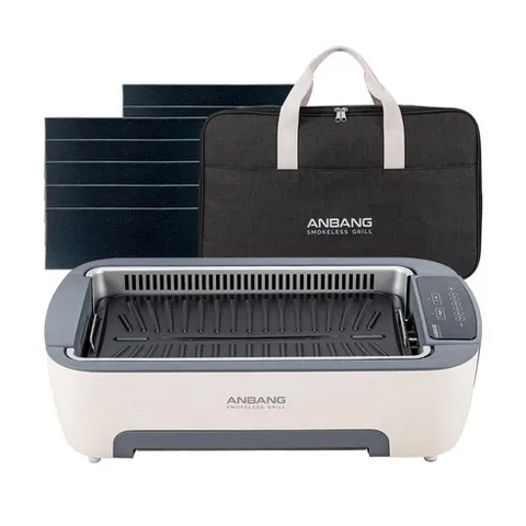 [공식] 연기+냄새잡는 안방그릴 파워 시즌5 풀세트 (본체+필터10개+가방) AB901MF, AB901MF세트