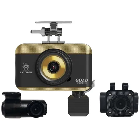 무료장착 캐치온 골드 프리미엄 차량용 블랙박스 3채널 4채널 염경환 승용차 페달 불랙박스 최신형, 3채널(페달카메라미포함), 64GB