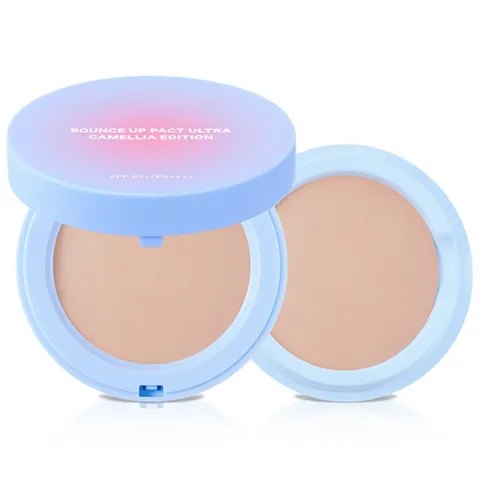 조성아TM 바운스업 팩트 울트라 동백에디션 본품 + 리필, 1개, 2호 샌드베이지