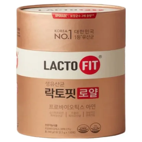 [트레이더스] 종근당건강 락토핏 로얄 /프롤린&실크피브로인 2중특허 유산균, 2g, 120개