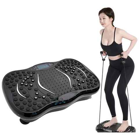 본사직영 파워플라이 힐링웨이브 진동운동기구 파워 진동 겨울 실내 홈트레닝 다이어트 전신 덜덜이 웨이트 유산소 운동 기구, 힐링웨이브 SH-18W 진동운동기구