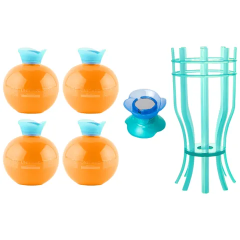 유니케어 변기세정제 변기세정볼 4볼 세트 F, 4개, 250ml