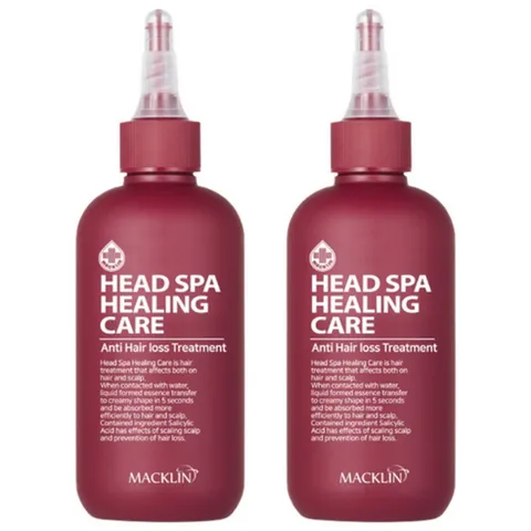 맥클린코스메틱 헤드스파 힐링케어 트리트먼트, 200ml, 2개