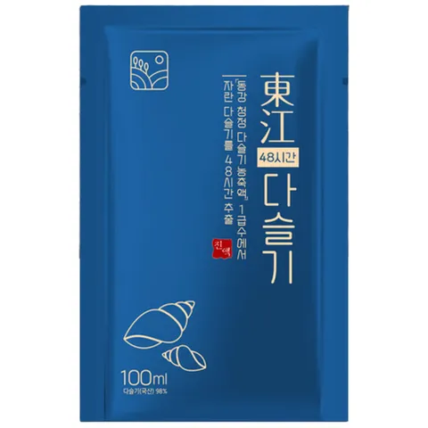 영월 동강 다슬기즙(다슬기 진액 기름 엑기스 올갱이즙, 90개, 100ml