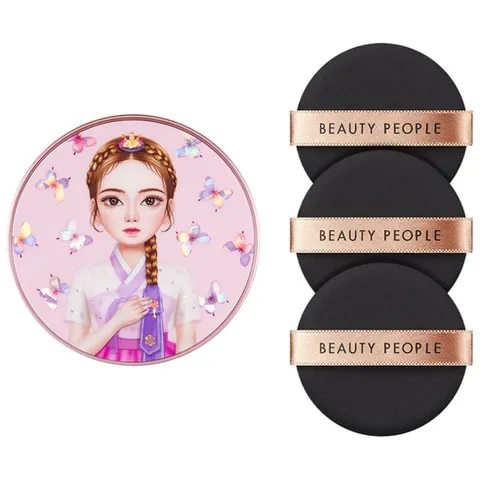 [뷰티피플] 절대 광녀 시즌8 산딸기 대나무수 쿠션 파운데이션 본품18g +퍼프3P