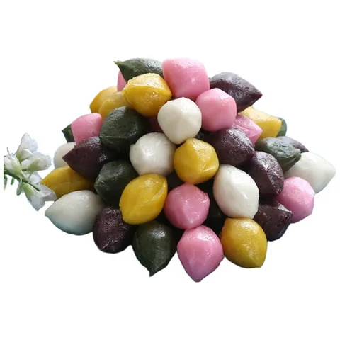 우리 쌀로 만든 오색송편 1kg 간식 주전부리 깨송편 추석 한가위, 1개