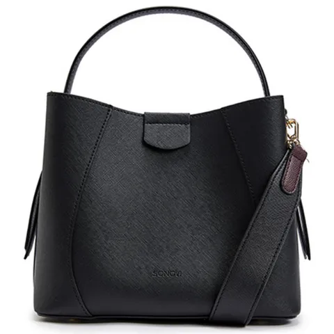 소노비 여성 라운드 토트&크로스백 SVEFHB433BK