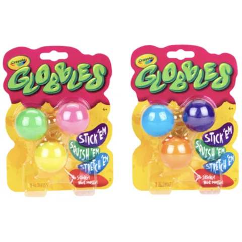 크레욜라 글로블스 3입(일반 표정 형광), 글로블스 3입 일반