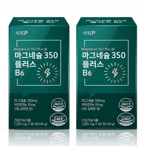 마그네슘 구매 1위 글루콘산 마그네슘 함유 마그 네슘 350 비 6 영양제, 1개, 90정