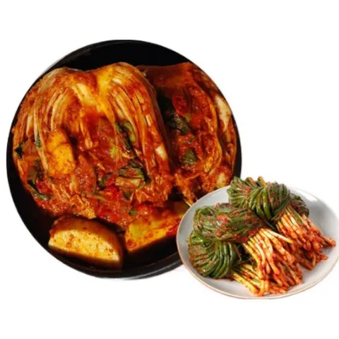 [도미솔] 사랑채포기김치5kg+파김치1kg, 1세트