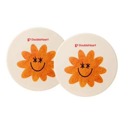 더블하트 쿨링 유아 선쿠션 선팩트 SPF50+ PA++++, 2개, 13ml