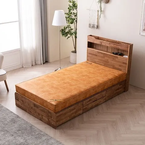 세계로가구 효도선물 천연 참숯 황토흙침대 황토볼 흙보료 매트리스 SS/Q