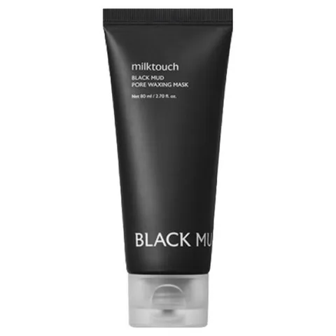 밀크터치 블랙 머드 포어 모공 피지 왁싱 마스크, 1개, 80ml, 1개입