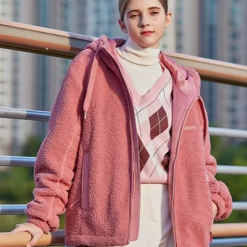 몽벨 여성 노벨티 플리스 패딩_MW3GAWJF20