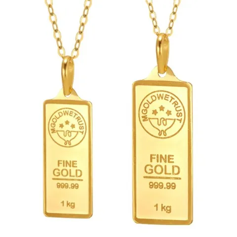 골드앤 순금 24K 스타골드바 목걸이 소(7.5g)/대(11.25g)
