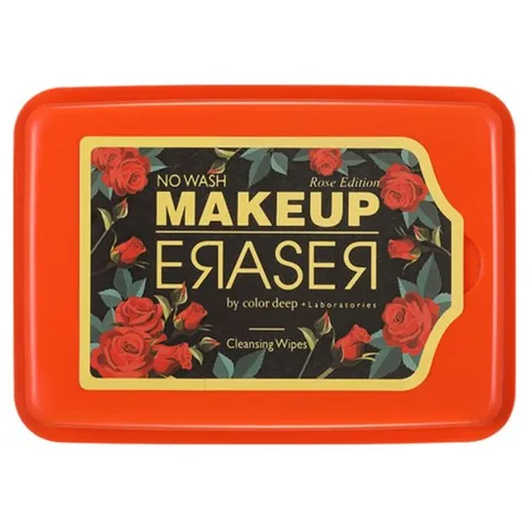 [공식몰] 컬러딥 NEW! 메이크업 이레이져 클렌징시트 로즈 에디션 30매, 1개, 30매입