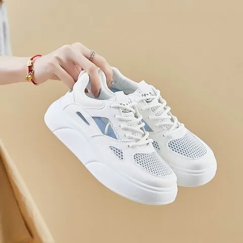 여성 망사 여름 스니커즈 운동화 샌들 4cm