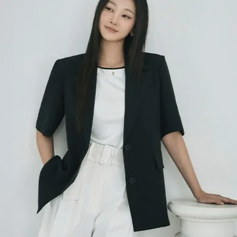 [폴앤조] (26SS) 링클프리 시그니처 하프 자켓