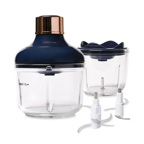 에버홈 마늘다지기 야채 고기 이유식 쵸퍼 강화유리용기, 에버홈 듀얼다지기 EV-MC 6700