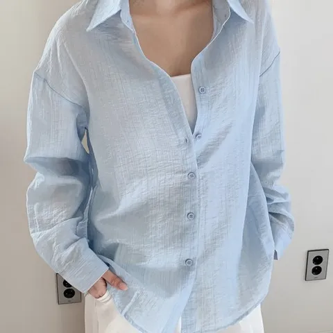 산다미로 썸머셔츠 데일리 루즈핏 봄여름 셔츠 빅사이즈 쿨 여름 셔츠남방