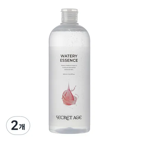 시크릿에이지 워터리 에센스 미백 주름개선 촉촉하고 탄탄한 피부, 2개, 600ml
