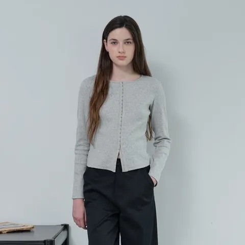 쥬시쥬디 여성용 풀오픈 후크 티셔츠 JZTS620C