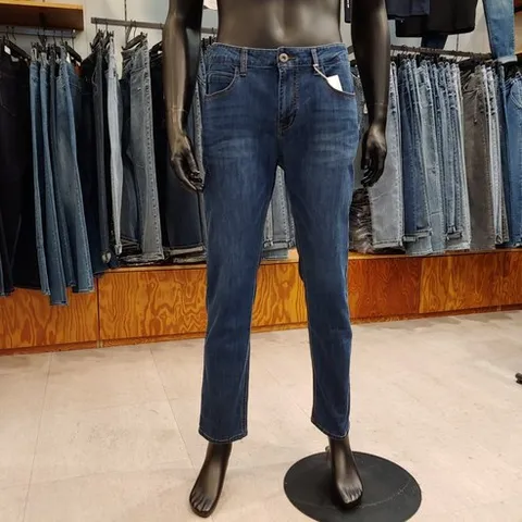 닉스 여름 가볍고 시원한 남자 쿨라이트 히든밴딩 슬림 일자핏 스판 청바지