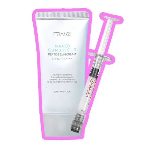 최화정 선크림 프란츠 선쉴드 펩타이드 + 1ml 앰플 사은품, 1개, 50ml