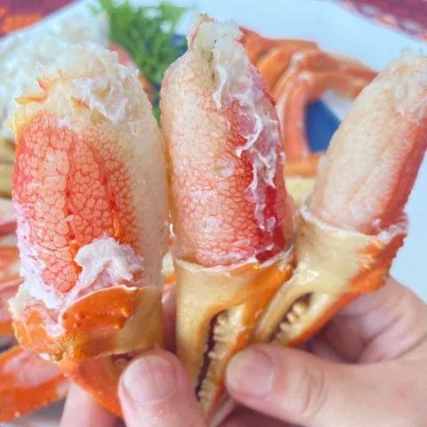 [동해항직송] 수율 80%이상 최고급 자숙 절단 대게 러시아 대게(집게다리+일반다리 혼합), 2세트, 1kg(자숙 후 실중량 800~900g 내외)