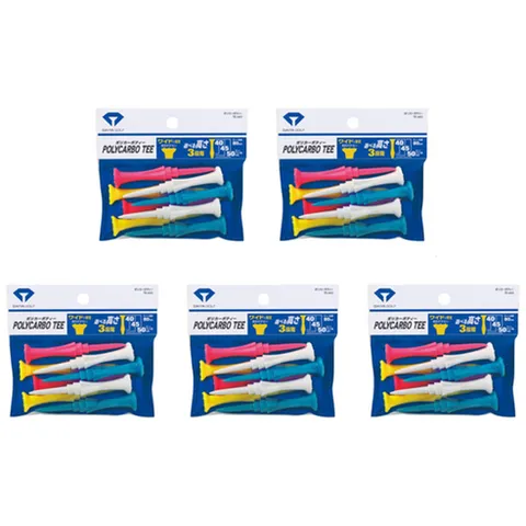 다이야 폴리카보티 TE-443 높이조절 3단콤보 골프티 80mm 5세트 골프티꽂이 흔들림 없는 안정감 와이드 헤드 설계 높이조절과 부러짐 걱정 없는초강력 골프티, 8세트