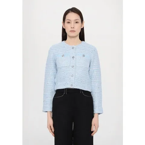 Maje 마쥬 MIROIR - 썸머 자켓 bleu 367150