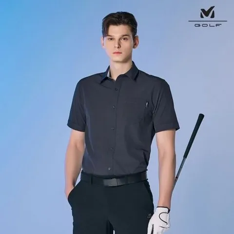 밀레골프 25SS 남성 하프셔츠 3종