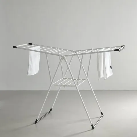 한샘 스타일랙 양날개 베이직 빨래건조대, 화이트