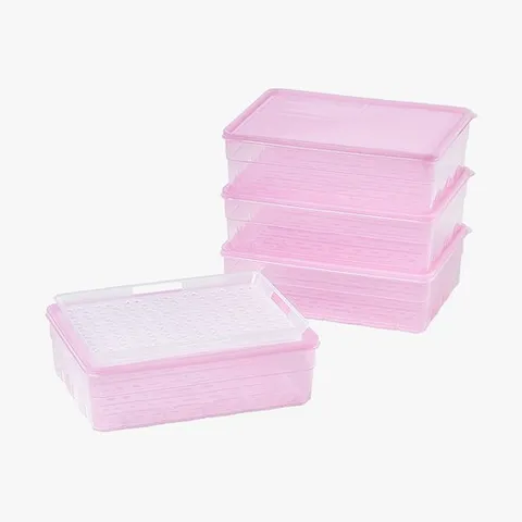 땡스소윤 냉동실 전용 밀폐용기 세트, 1세트