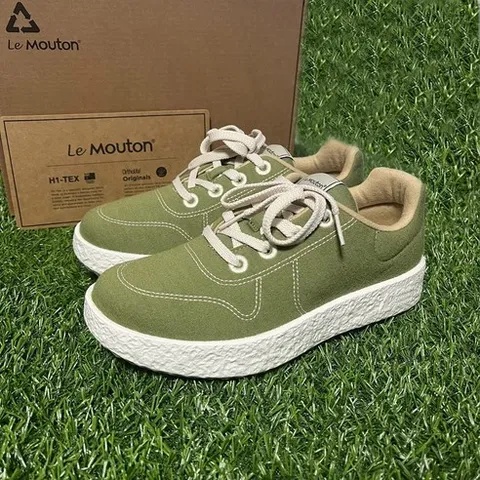 르무통 통굽 발편한 운동화 올리브그린 (백화점정품)